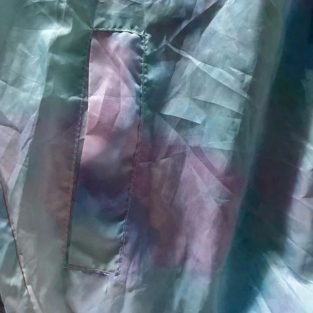 Stussy Pastel Tie-Dye Hooded Windbreaker. - Picture 3 of 4